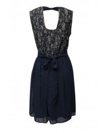 Lacey Blue Short Dress 